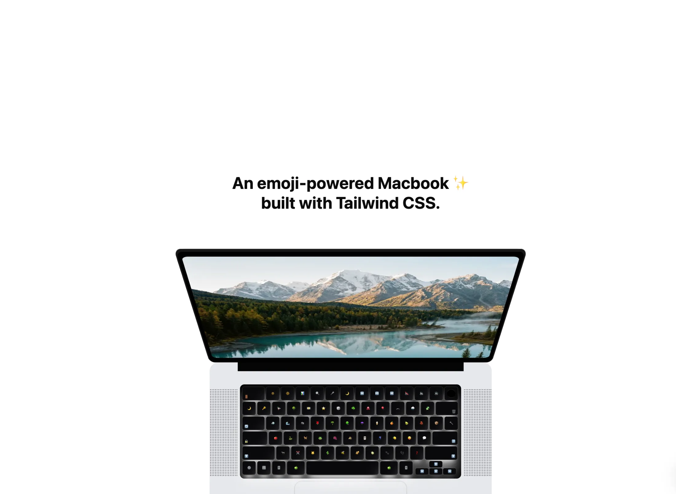 Emoji keyboard overlay
